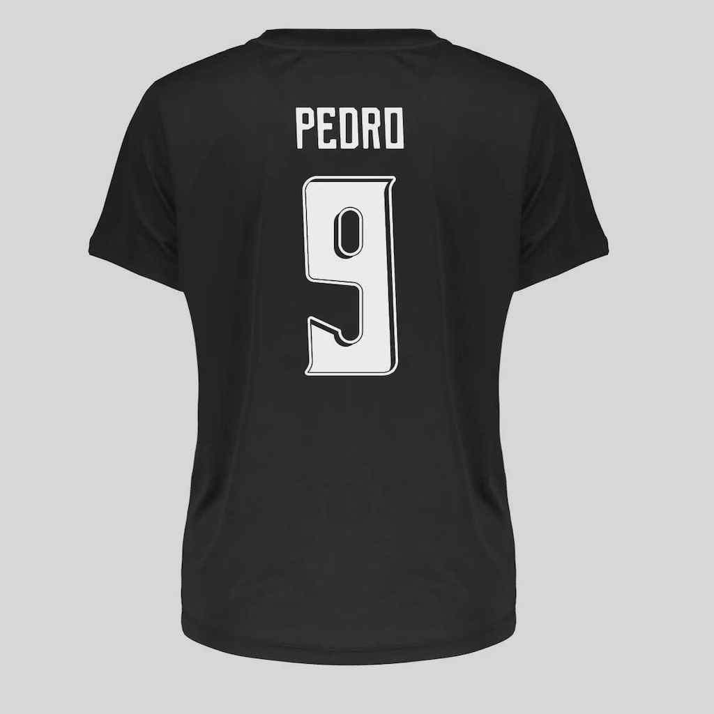 Imagem 4 do produto Camisa Flamengo Nação Logo 9 Pedro Feminina