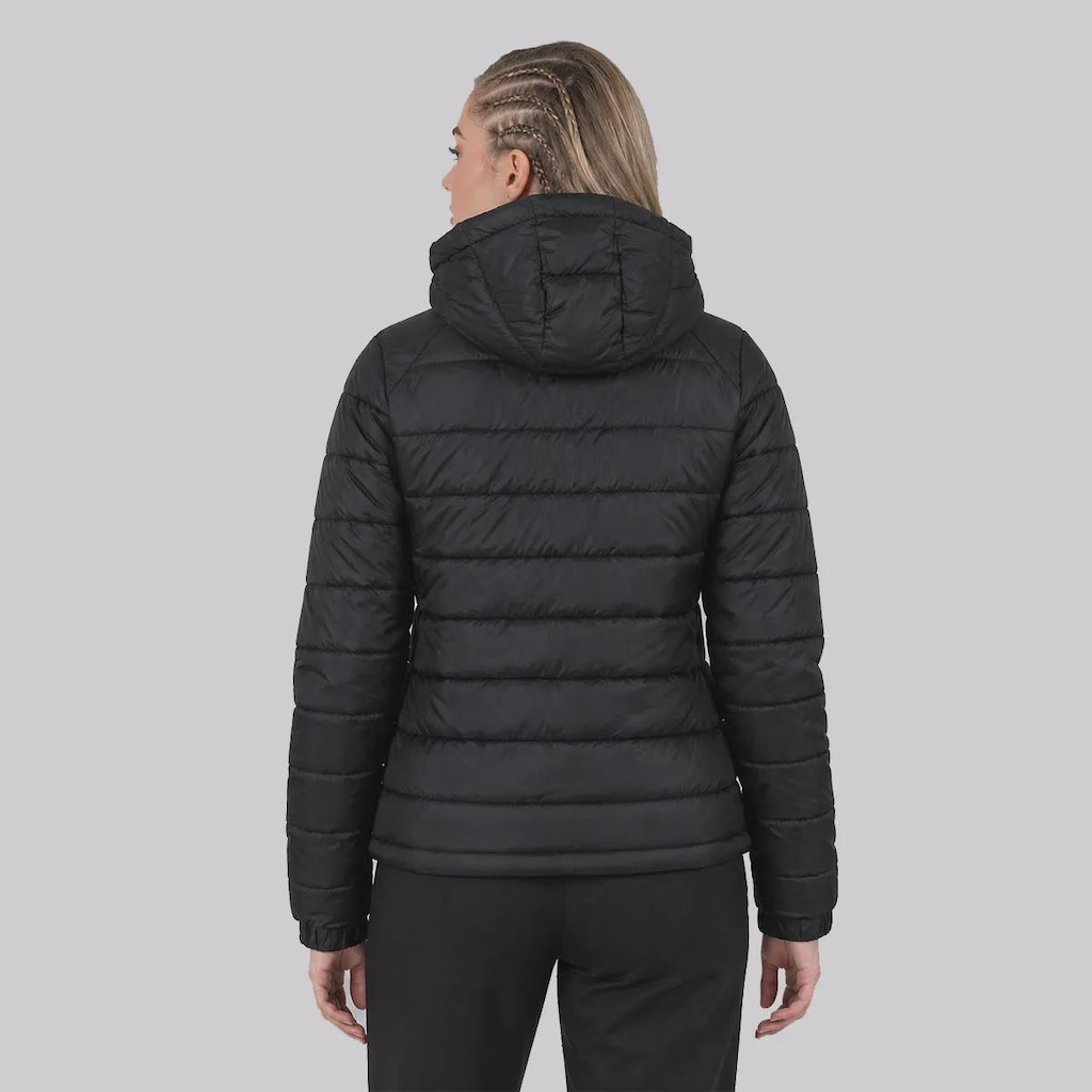 Imagem 3 do produto Jaqueta Corinthians Puffer com Capuz Removível Feminina