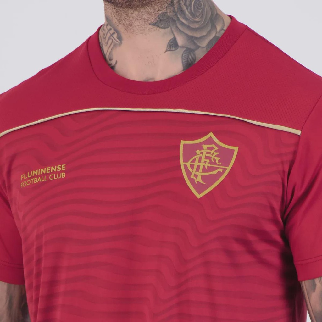 Imagem 5 do produto Camisa Fluminense Fulgor Bordô 14 Cano Masculina