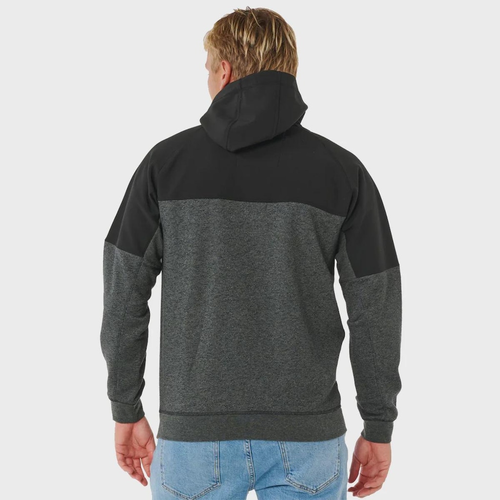 Imagem 3 do produto Moletom Rip Curl Anti Series Viral Zip Thru Black Impoprtado - Masculino