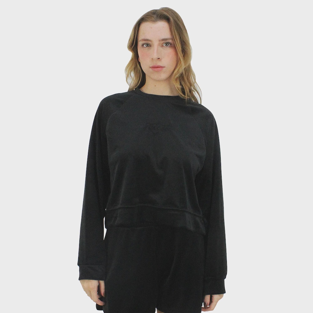 Imagem 2 do produto Moletom Volcom Stone Signature Black - Feminino