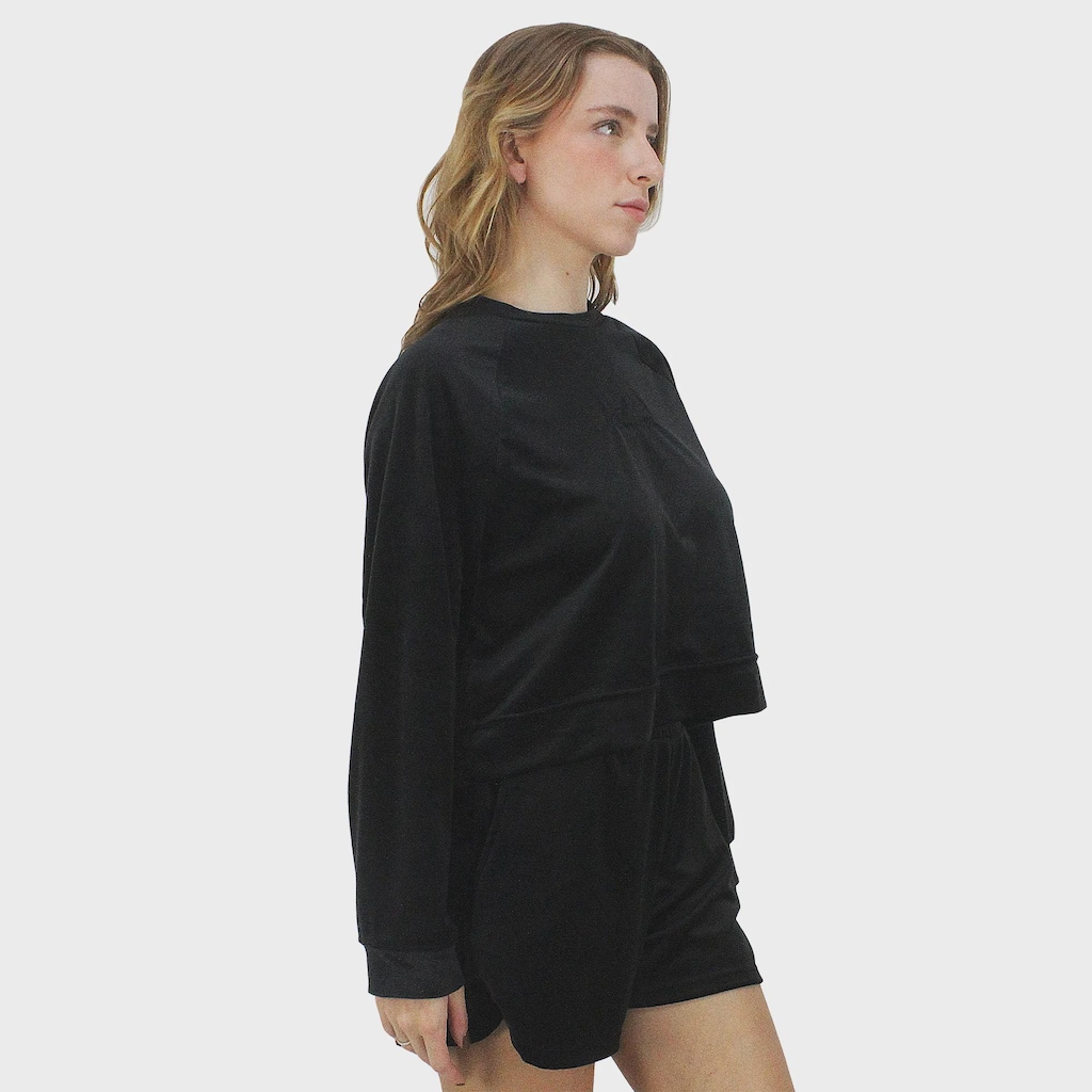 Imagem 3 do produto Moletom Volcom Stone Signature Black - Feminino