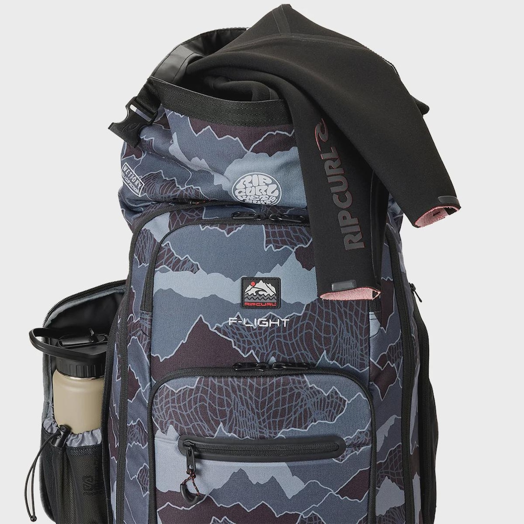 Imagem 3 do produto Mochila Unissex Rip Curl F-Light Surf Search Black Grey Importada - 45 Litros