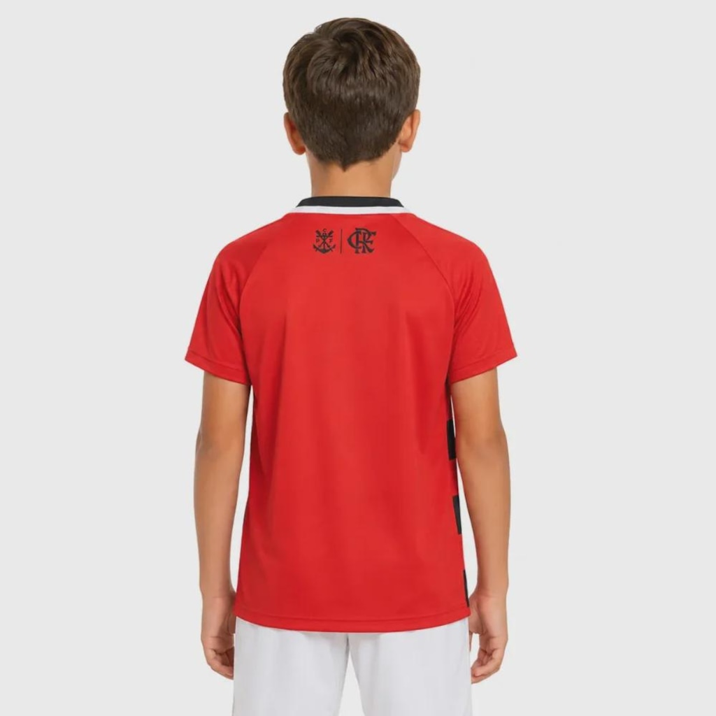 Imagem 4 do produto Camiseta do Flamengo Manto Braziline - Infantil