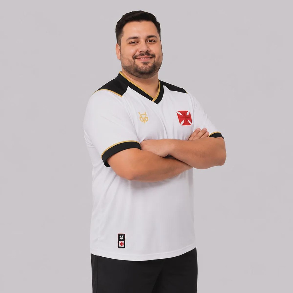 Imagem 2 do produto Camisa Vasco Nobre Cruz Plus Size Masculina