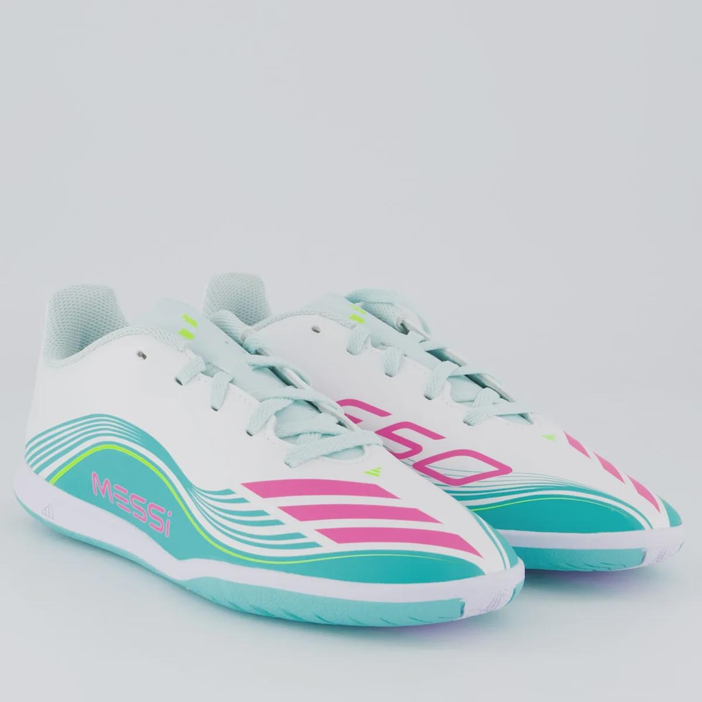Imagem 2 do produto Chuteira Futsal Infantil Adidas F50 Messi Club
