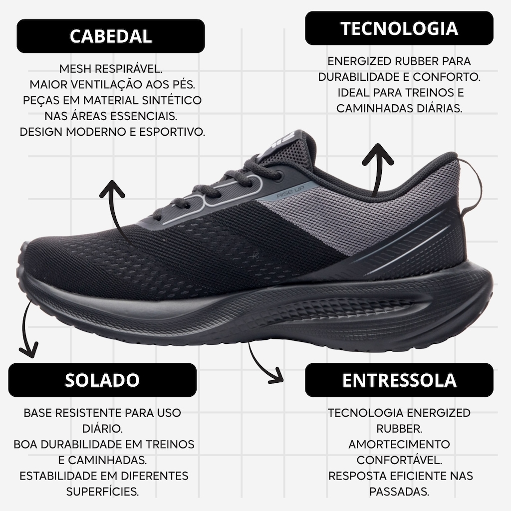 Imagem 5 do produto Tênis Masculino Fila Rise Up
