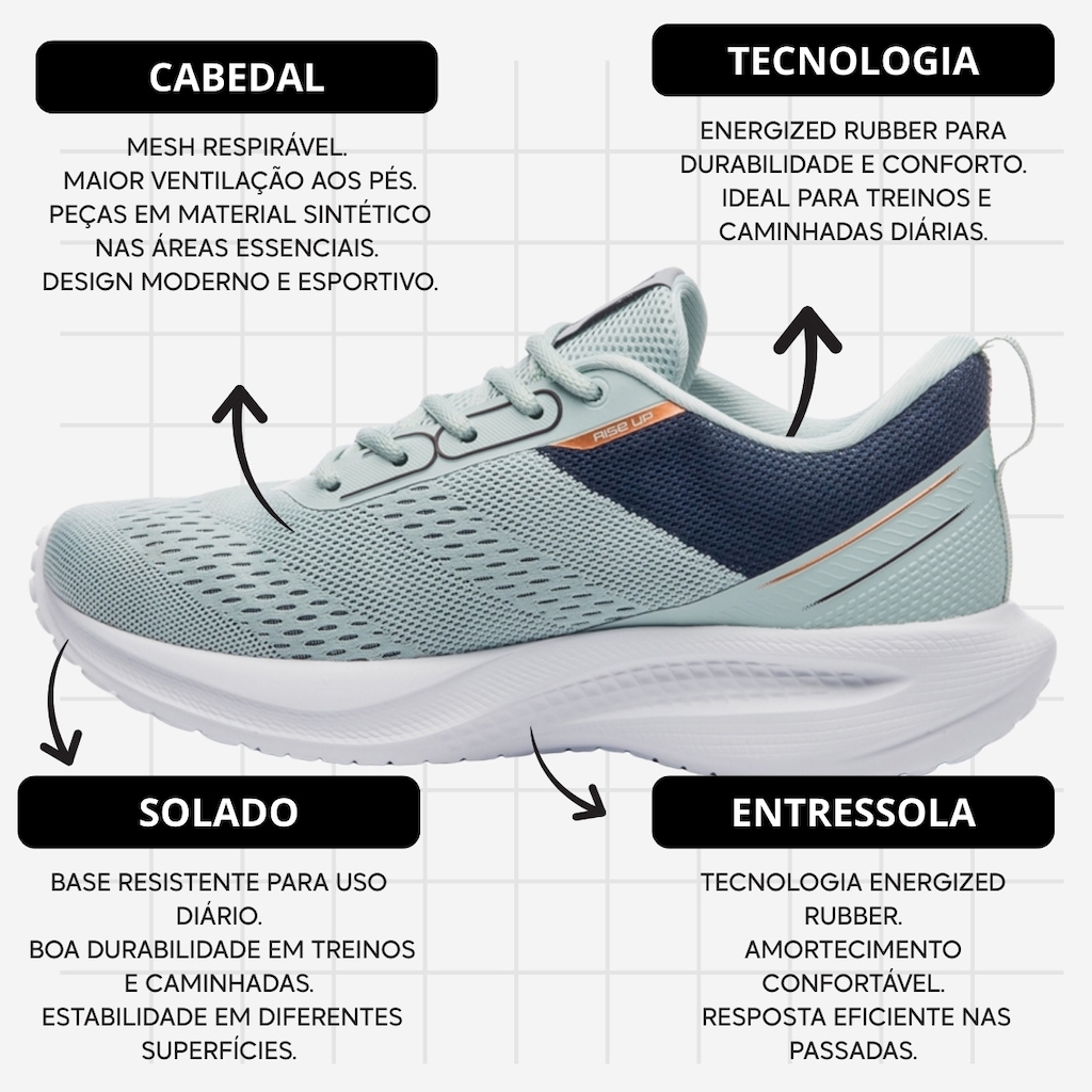 Imagem 5 do produto Tênis Feminino Fila Rise Up