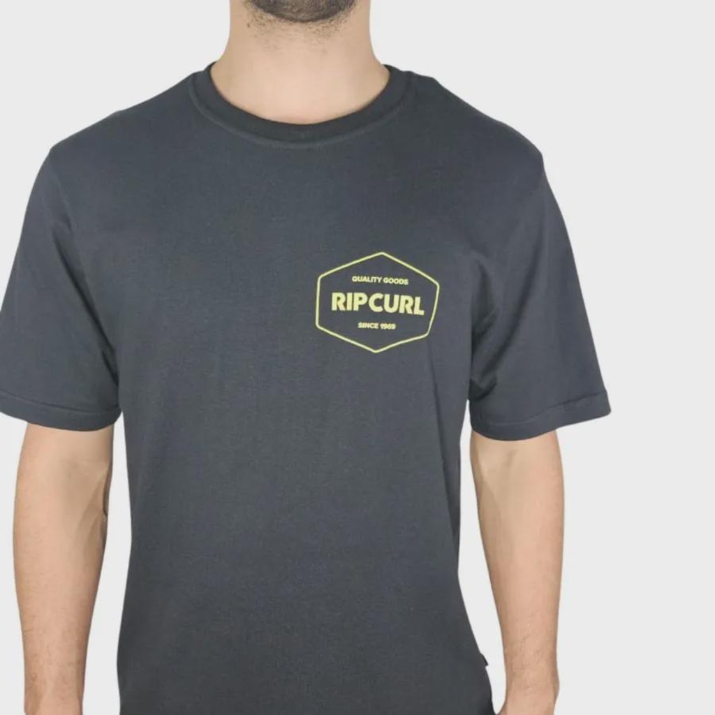 Imagem 2 do produto Camiseta Rip Curl Quality Goods Black - Masculina
