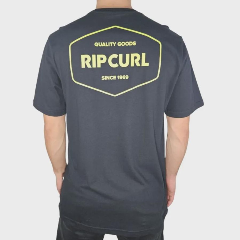 Imagem 4 do produto Camiseta Rip Curl Quality Goods Black - Masculina