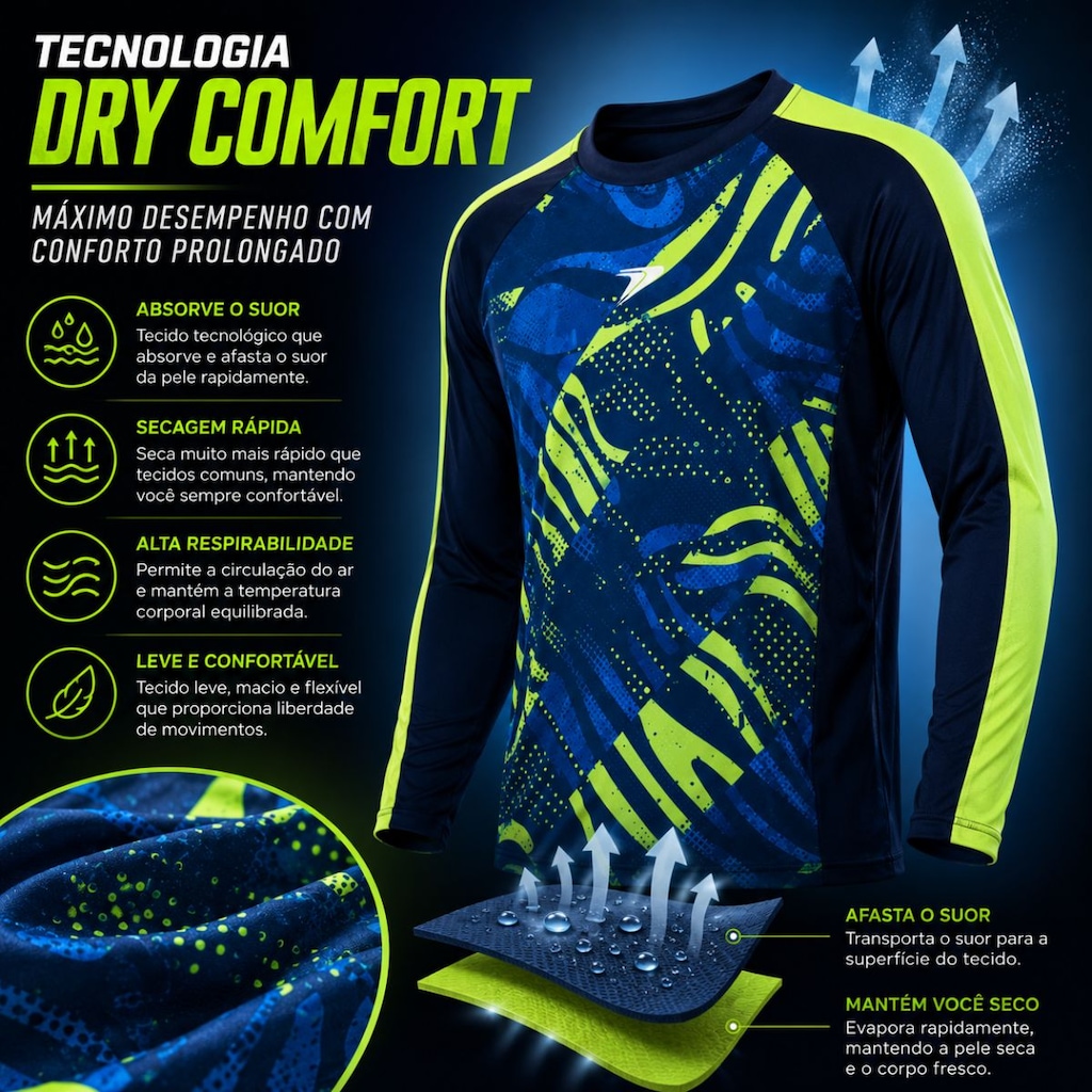 Imagem 4 do produto Camisa Goleiro Poker Defender Junior