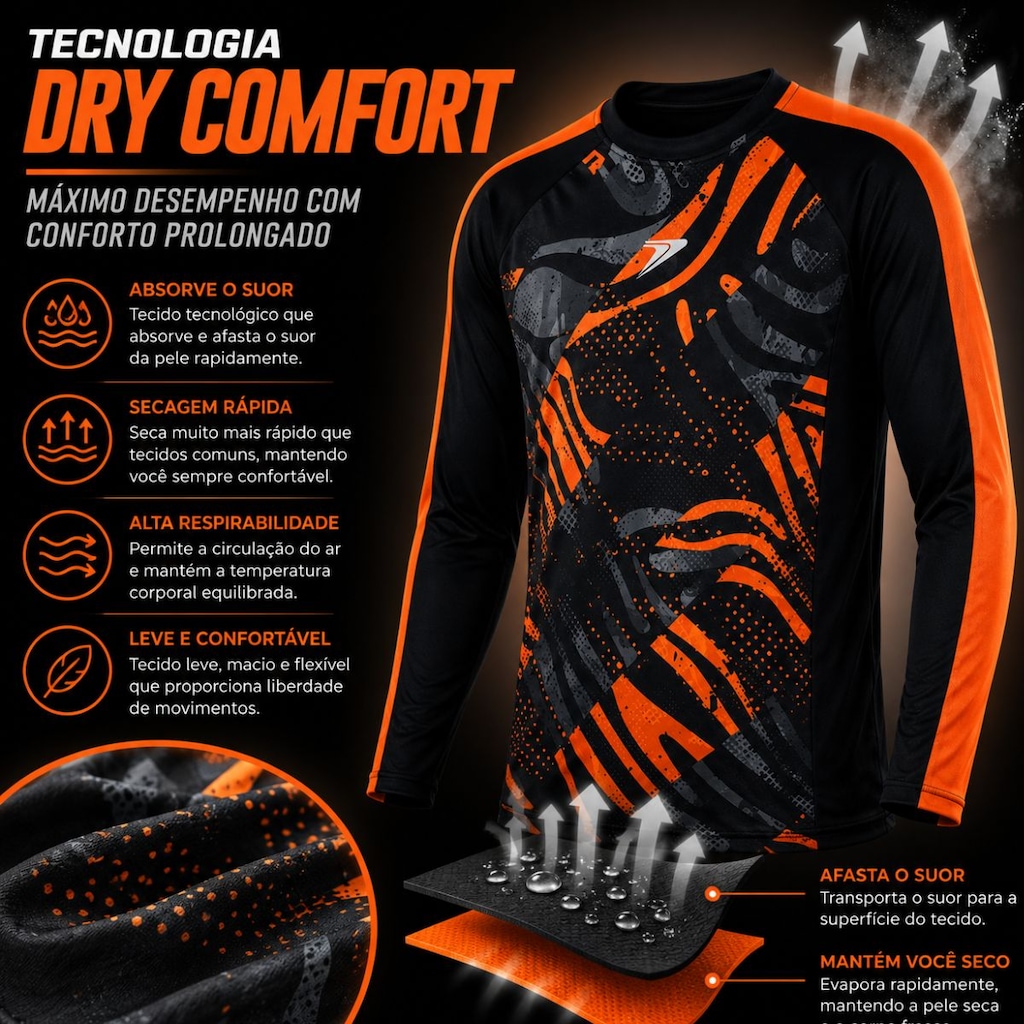 Imagem 4 do produto Camisa Goleiro Poker Defender Junior