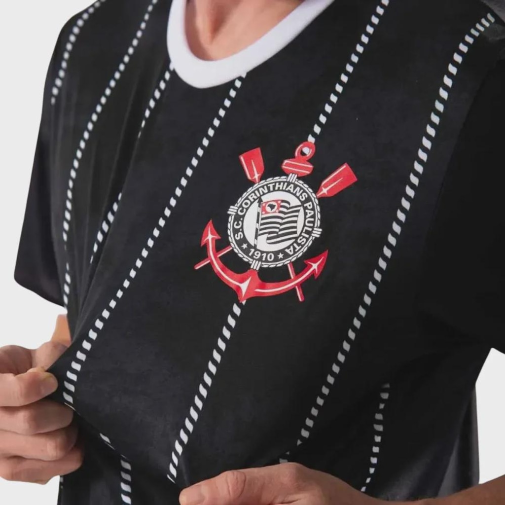 Imagem 3 do produto Camiseta do Corinthians Braziline Corinto - Masculina