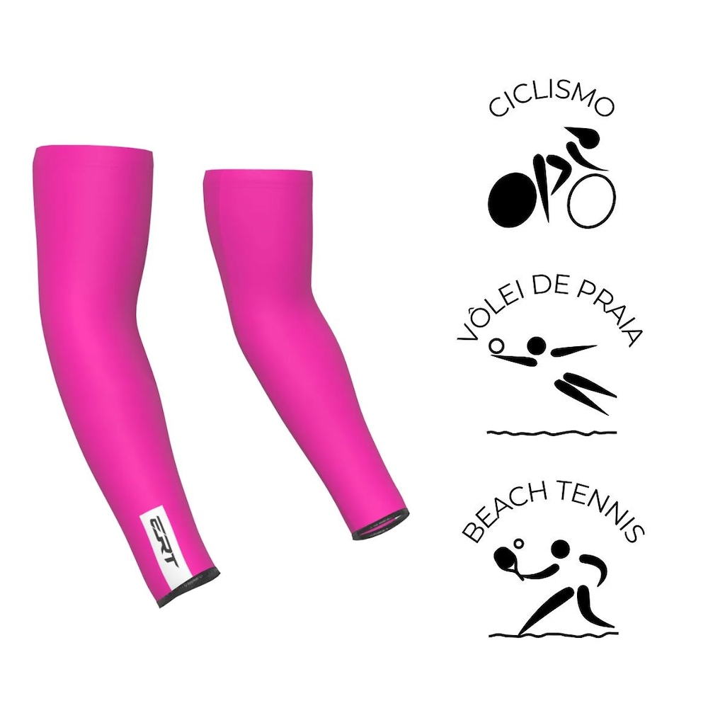 Imagem 2 do produto Manguito Ciclismo Verão ERT Proteção Solar UV 50