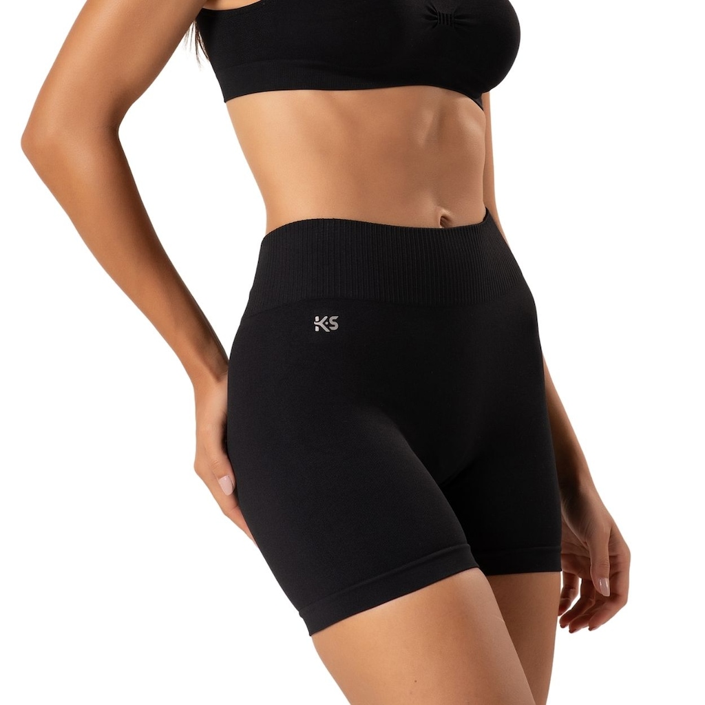 Imagem 3 do produto Short Feminino Liso Sem Costura