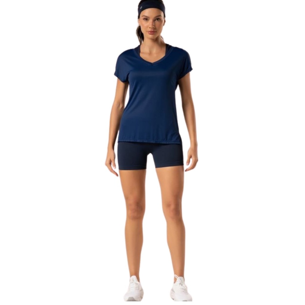 Imagem 2 do produto Short Feminino Liso Sem Costura