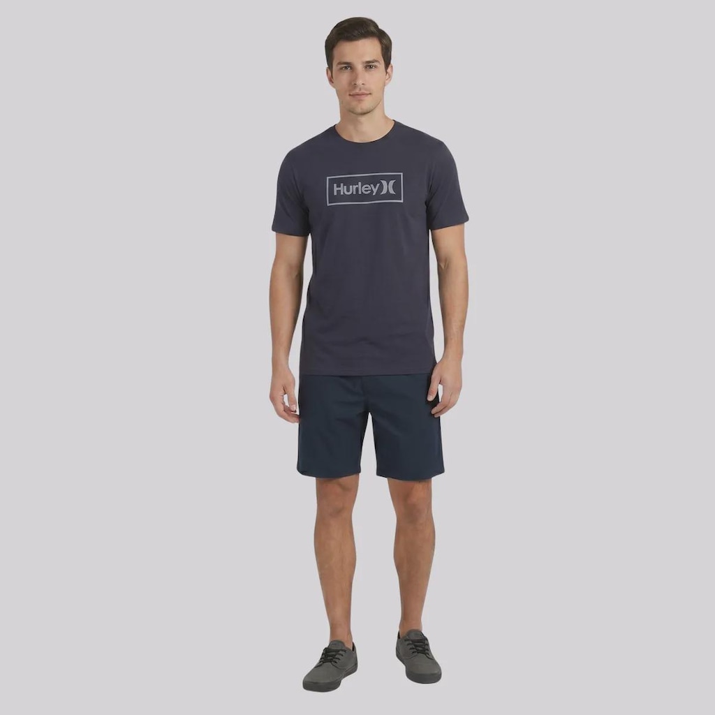 Imagem 3 do produto Camiseta Hurley Silk Box Relevo Masculina