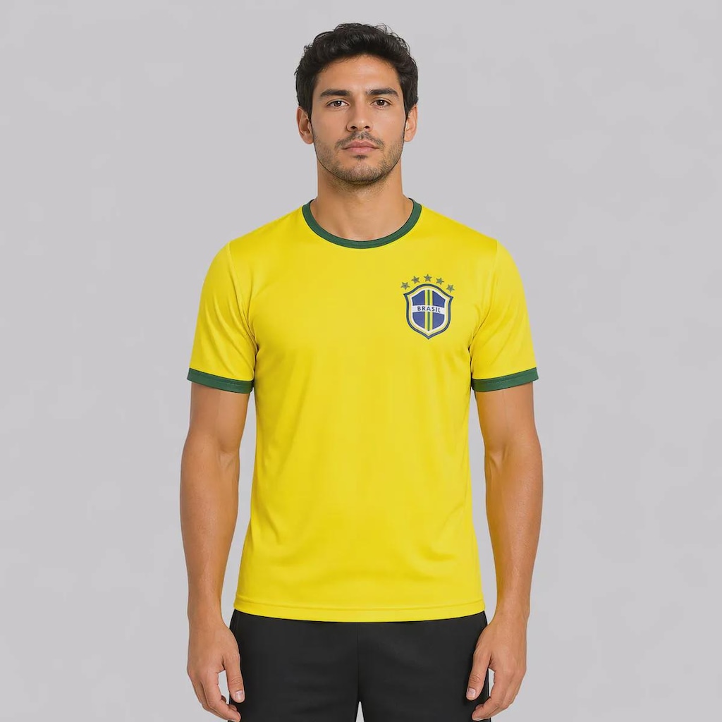 Imagem 3 do produto Camisa FutFanatics Brasil Canarinho 7 Vini Jr Masculina