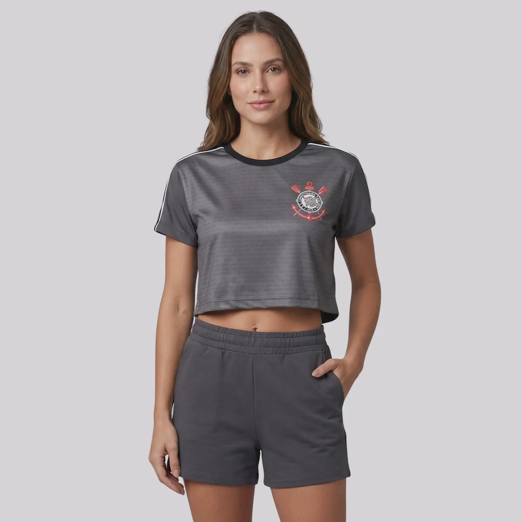 Imagem 4 do produto Cropped Corinthians Mito FutFanatics Feminina