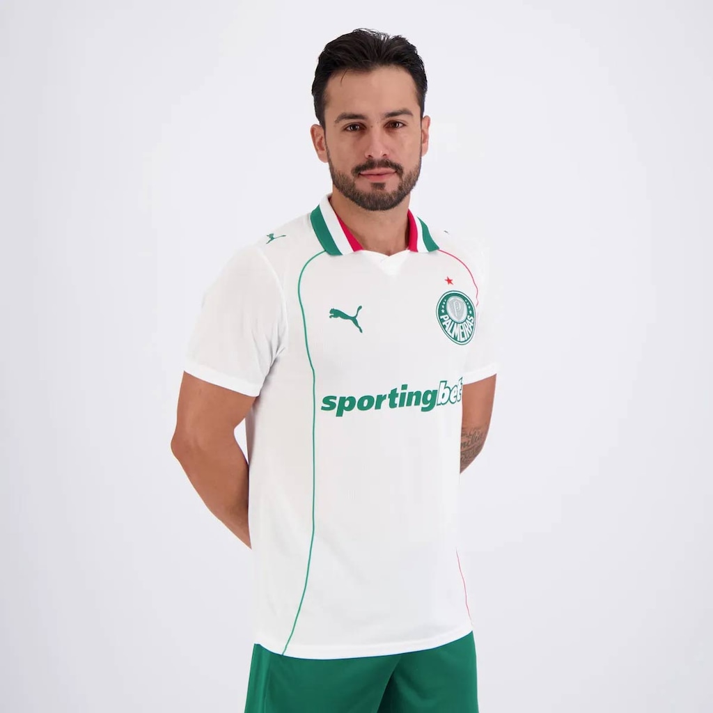 Imagem 3 do produto Camisa do Palmeiras II 2026 10 Paulinho Puma Masculina