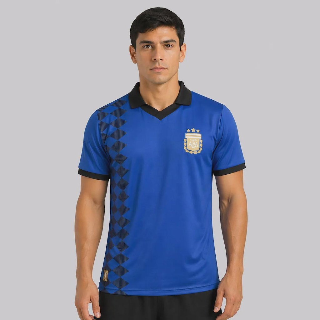 Imagem 2 do produto Camisa FutFanatics Argentina Retrô 1994 10 Maradona Masculina