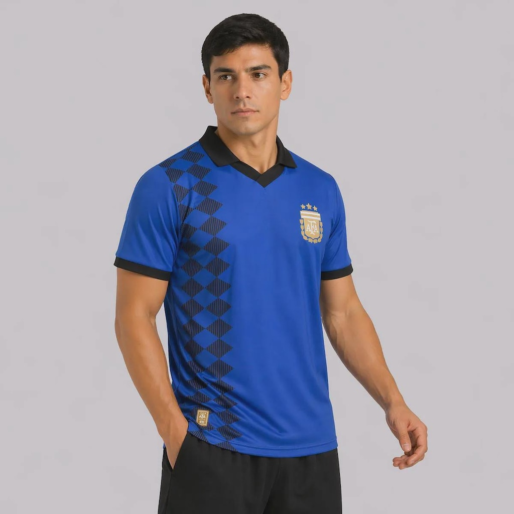 Imagem 3 do produto Camisa FutFanatics Argentina Retrô 1994 10 Maradona Masculina