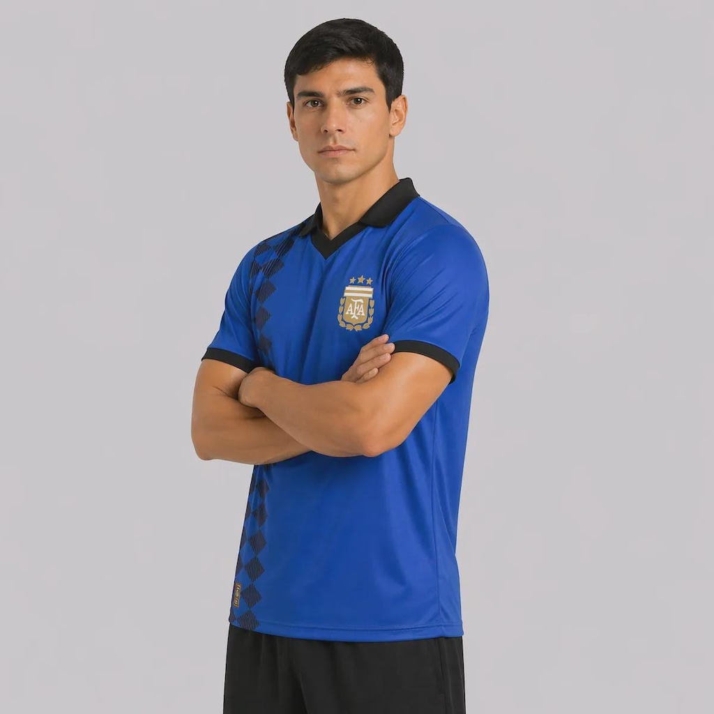 Imagem 4 do produto Camisa FutFanatics Argentina Retrô 1994 10 Maradona Masculina