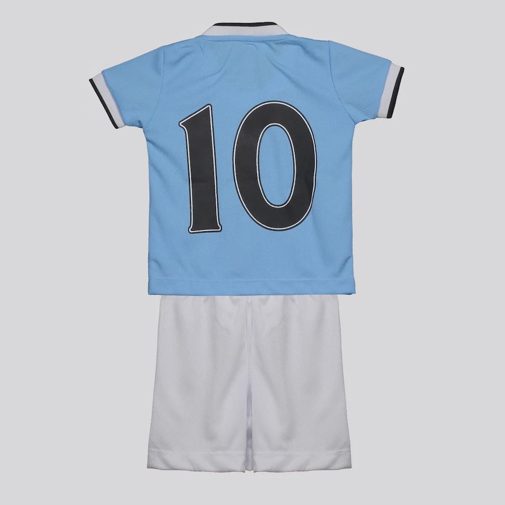 Imagem 2 do produto Kit Manchester City Retrô 2014 FutFanatics Infantil