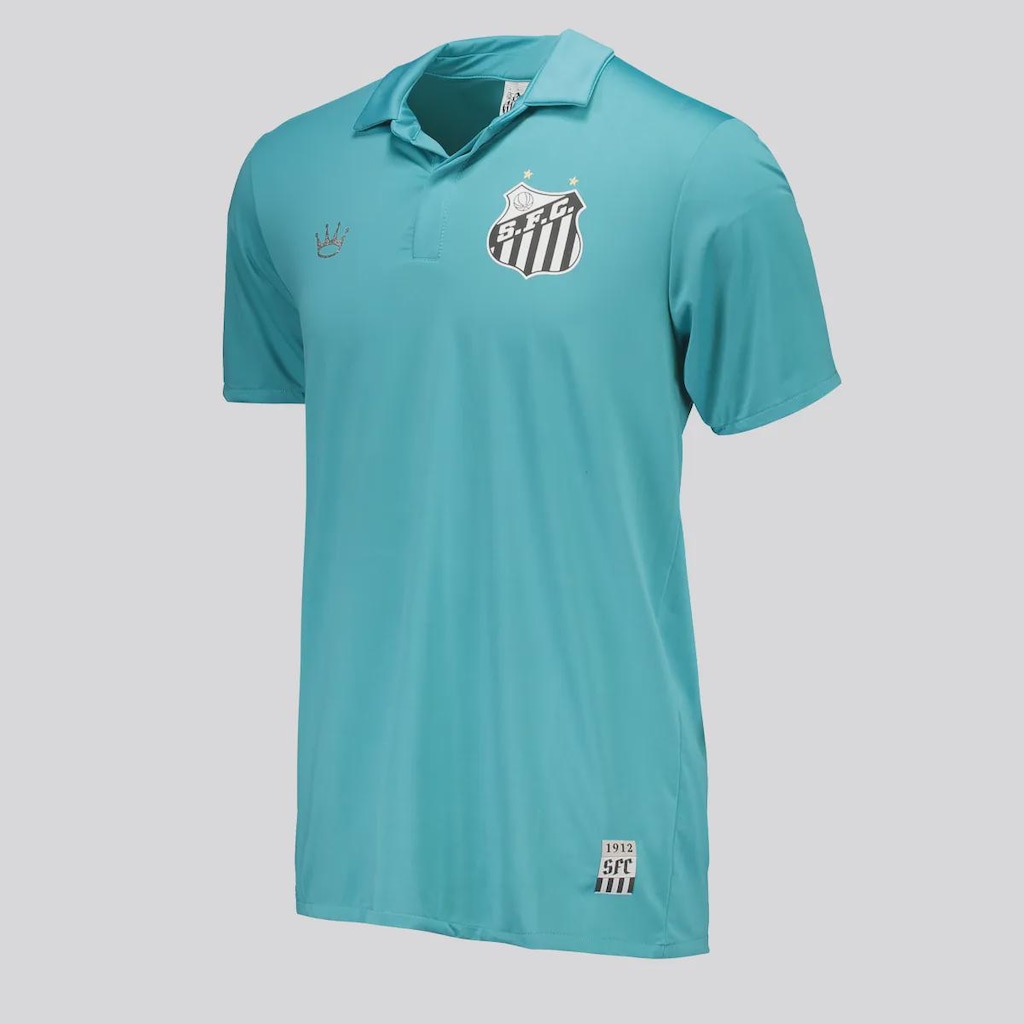 Imagem 2 do produto Camiseta Polo Santos Esportiva Príncipe FutFanatics Masculino