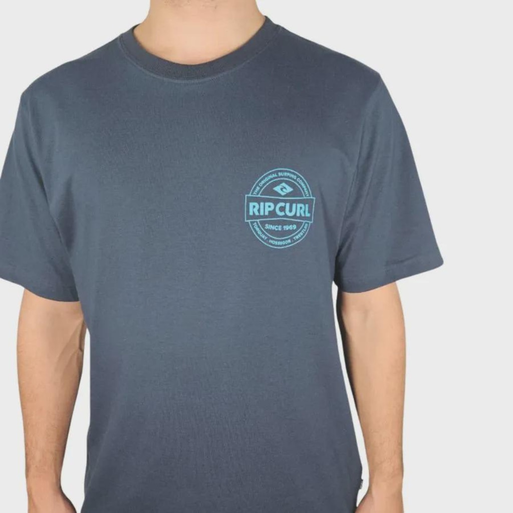 Imagem 2 do produto Camiseta Rip Curl Staple Petrol - Masculino