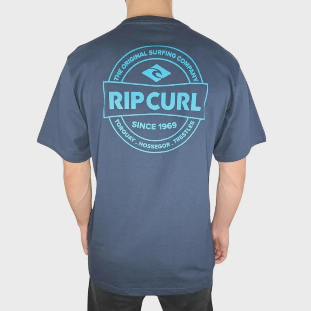 Imagem 4 do produto Camiseta Rip Curl Staple Petrol - Masculino