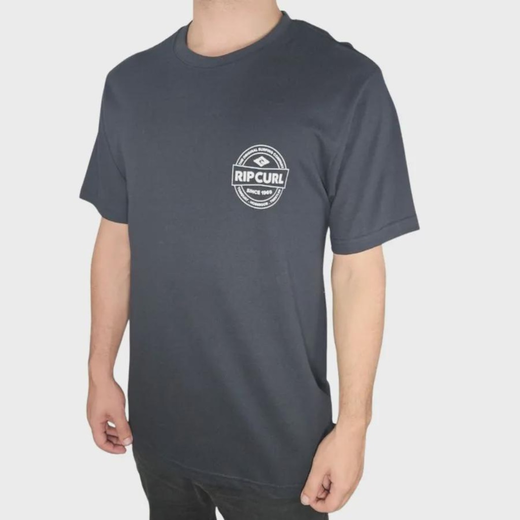 Imagem 3 do produto Camiseta Rip Curl Staple Black - Masculino