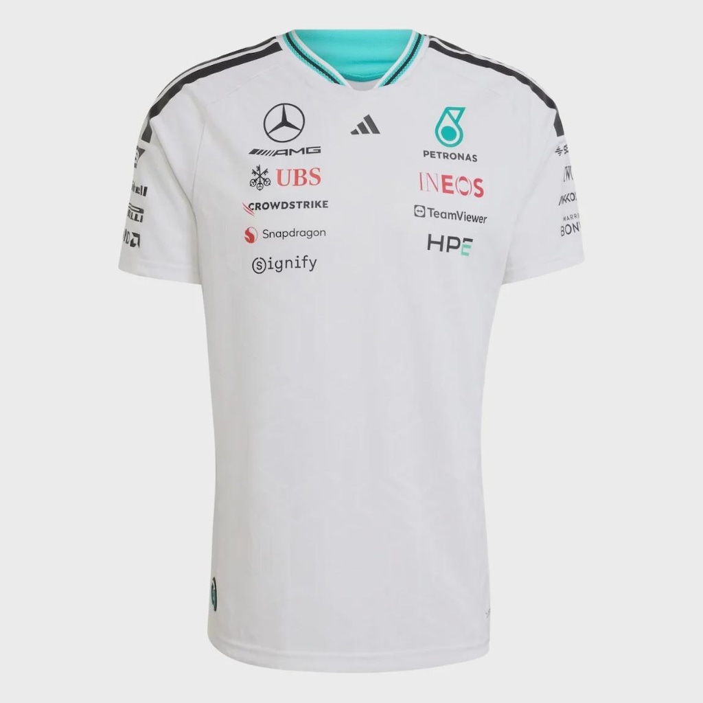 Imagem 3 do produto Camisa adidas Authentic Mercedes AMG Petronas F1 Team - Masculino