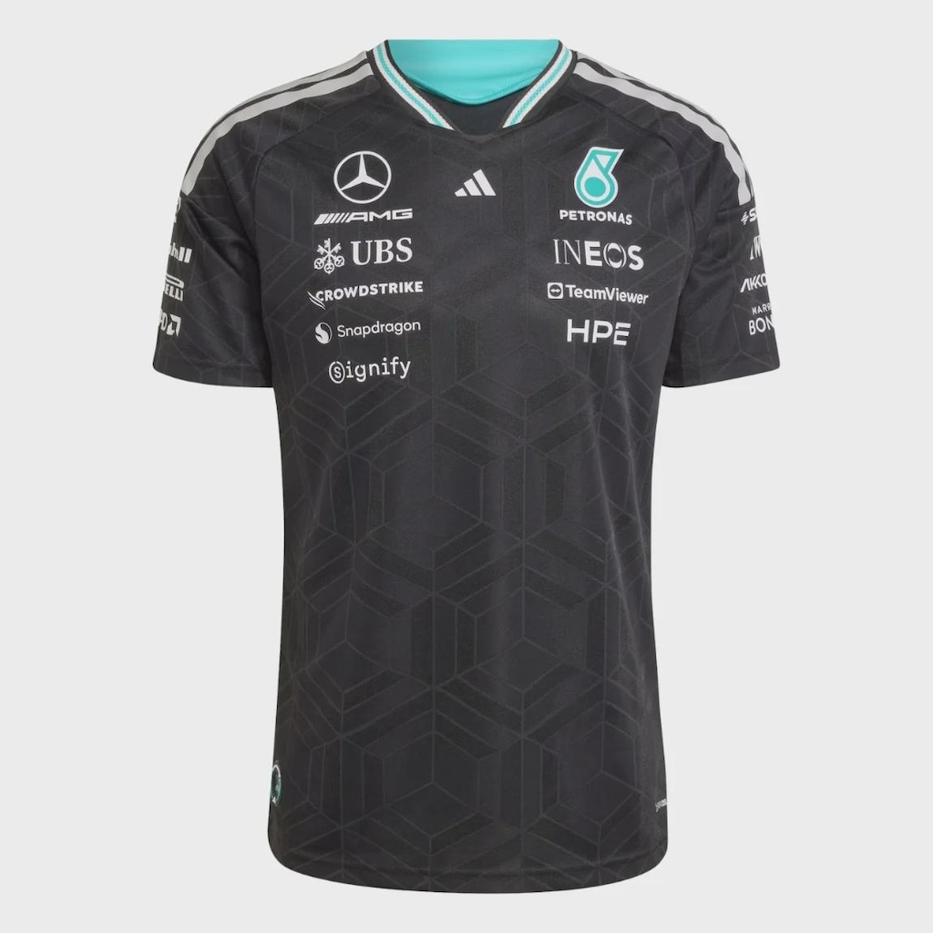 Imagem 3 do produto Camisa adidas Authentic Mercedes AMG Petronas F1 Team - Masculino
