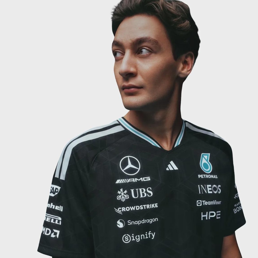 Imagem 4 do produto Camisa adidas Authentic Mercedes AMG Petronas F1 Team - Masculino