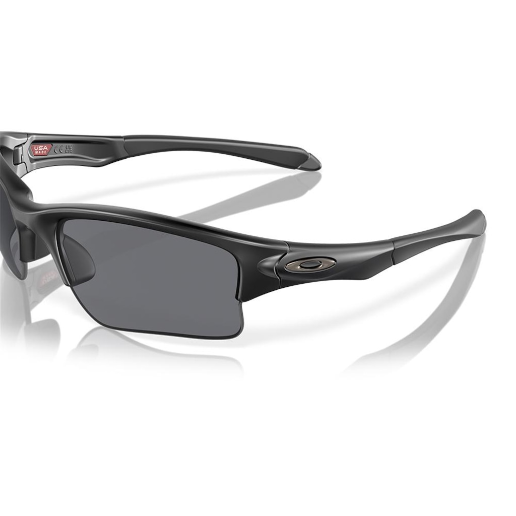 Imagem 5 do produto Óculos de Sol Unissex Oakley Quarter Jacket Matte Black Grey