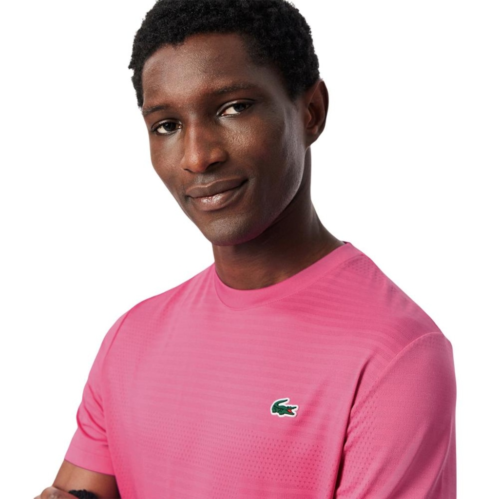 Imagem 2 do produto Camiseta Lacoste Ultra Dry Stretch Jacquard - Masculina