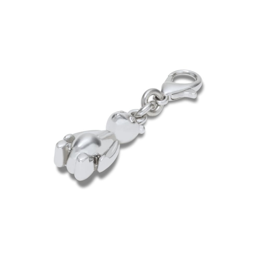 Imagem 2 do produto Jibbitz™ Crocs Pingente de Urso de Prata