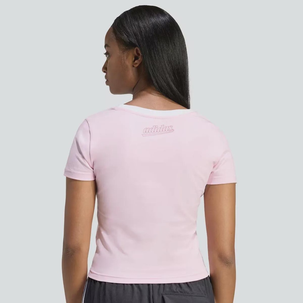 Imagem 2 do produto Camiseta adidas Col Icon Baby Feminina