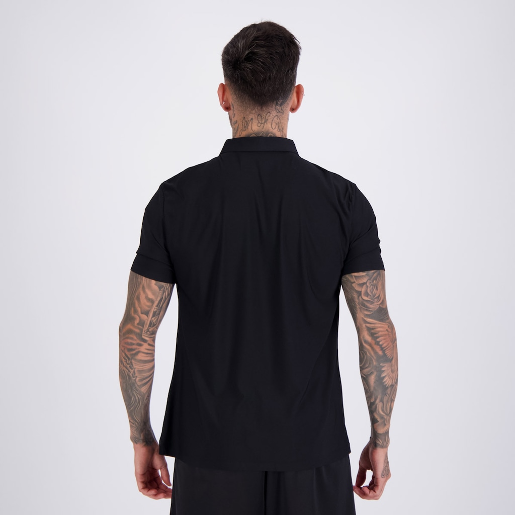 Imagem 4 do produto Camiseta Polo Flamengo Logo FutFanatics Masculina