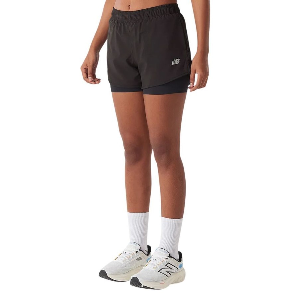 Imagem 2 do produto Shorts New Balance Sport Essentials 2 in 1 - Feminino