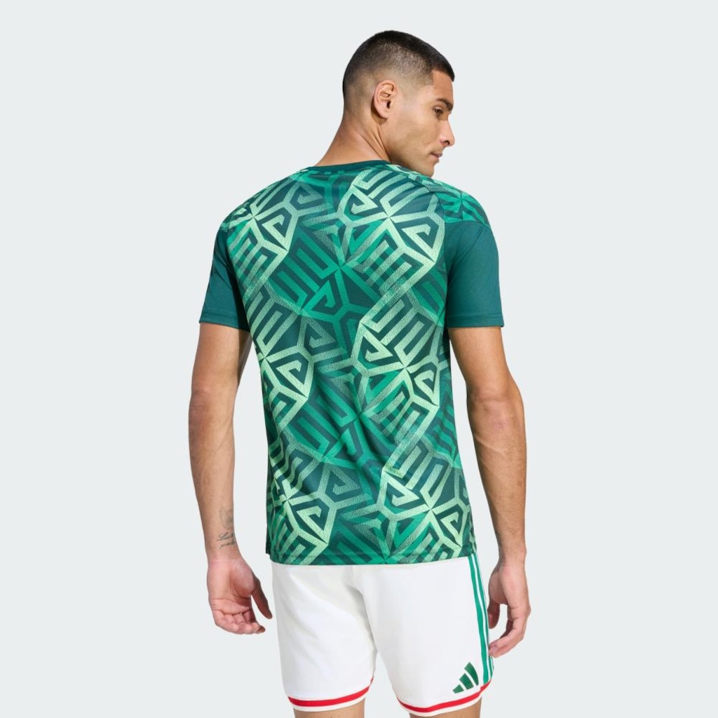 Imagem 3 do produto Camisa México Pré-Jogo I 26/27 adidas Masculina