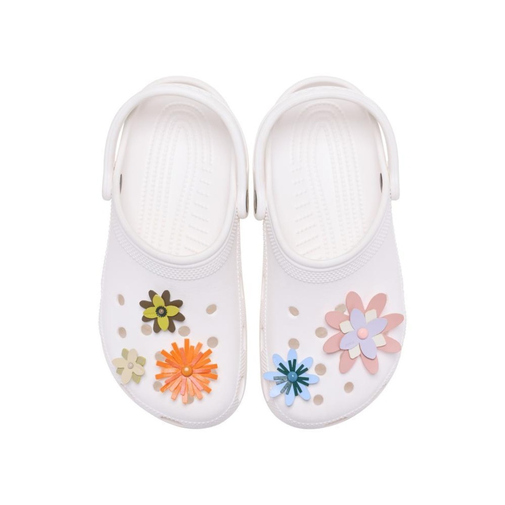Imagem 3 do produto Kit Jibbitz™ Crocs Flores Pack com 5 Peças
