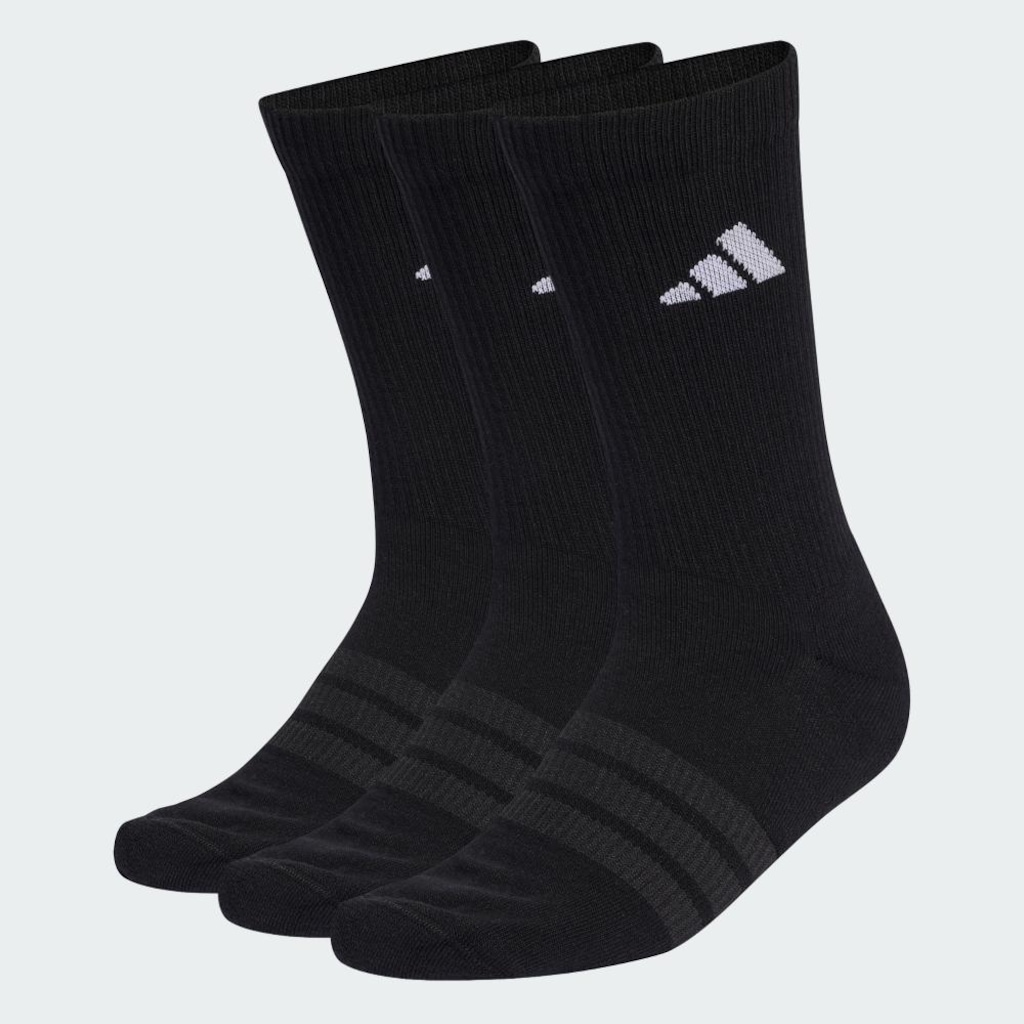 Imagem 2 do produto Kt Meias Esportivas Acolchoadas adidas com 3 Pares - Adulto