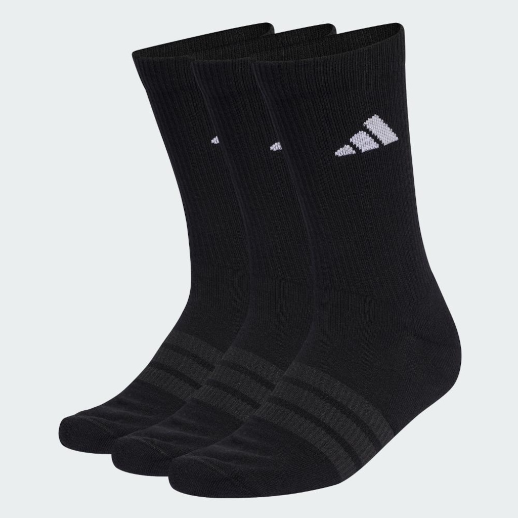 Imagem 3 do produto Kt Meias Esportivas Acolchoadas adidas com 3 Pares - Adulto