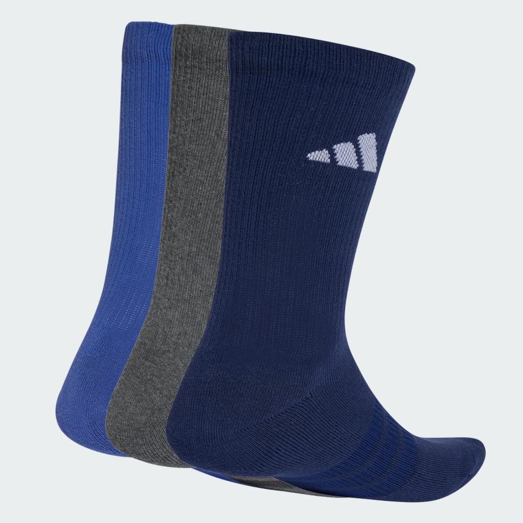 Imagem 4 do produto Kt Meias Esportivas Acolchoadas adidas com 3 Pares - Adulto