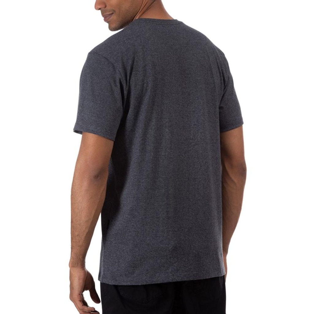 Imagem 2 do produto Camiseta Oakley O-Ellipse Tee Jet Black Heather - Masculina