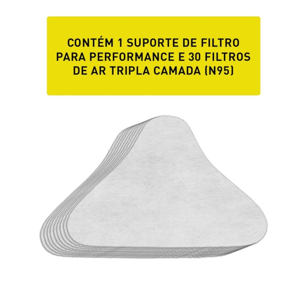 Imagem 4 do produto Kit Máscara de Proteção Fiber Knit AIR