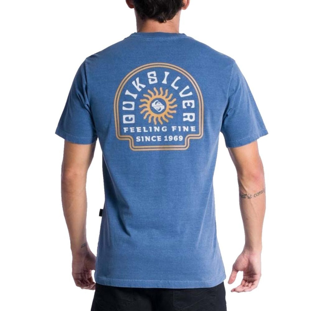 Imagem 2 do produto Camiseta Quiksilver State Of Mind - Masculina