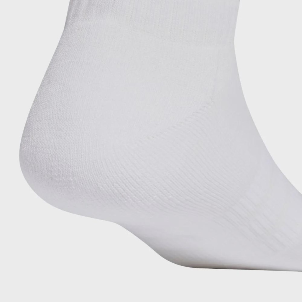 Imagem 3 do produto Kit Meia adidas Essentilas com 3 Pares Cano Baixo - Unissex